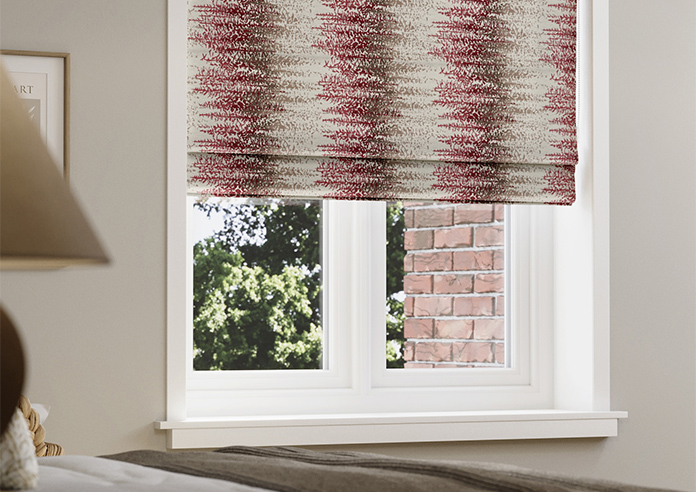Highbury, Rosso - Roman Blind - Image 5